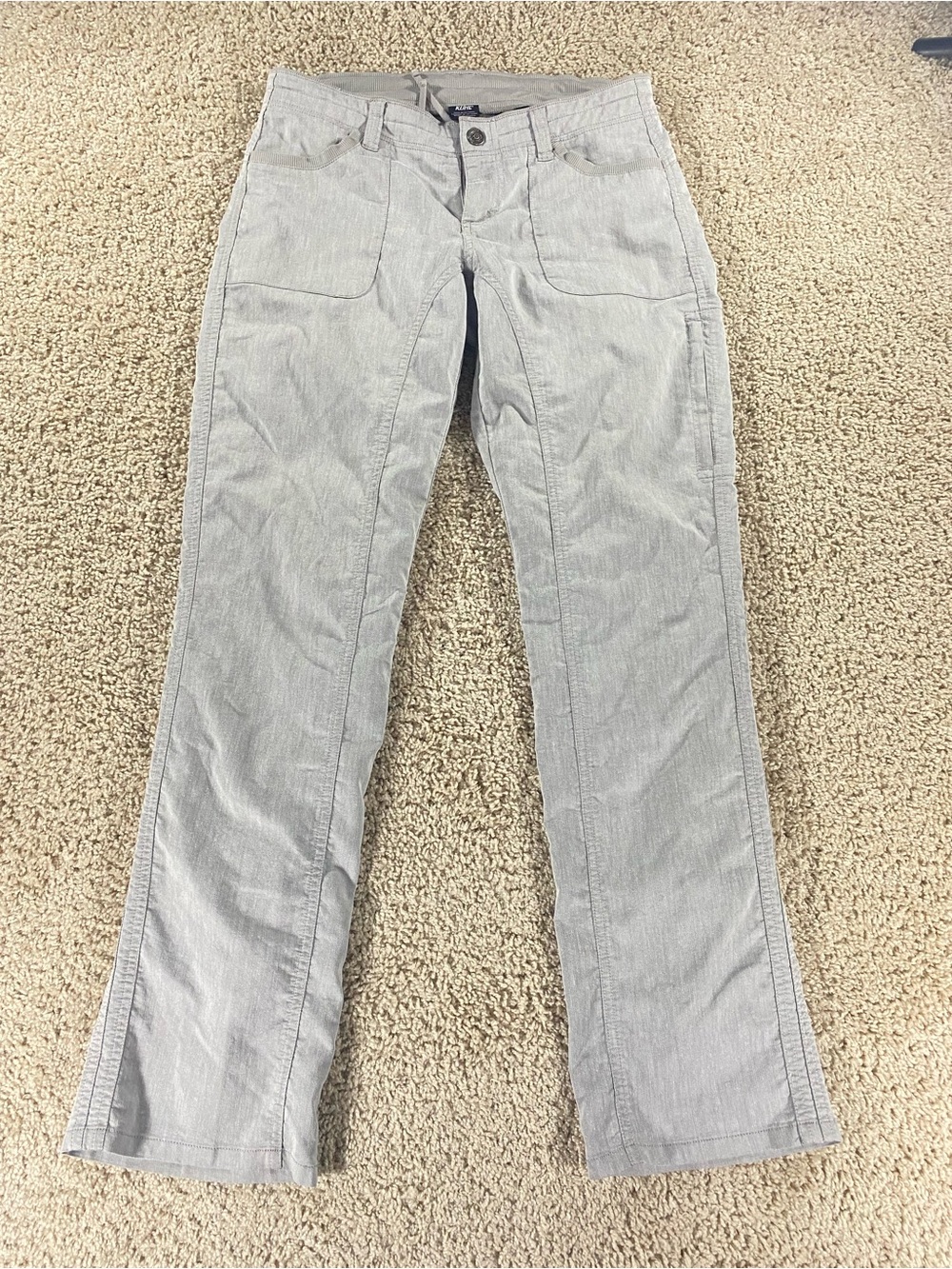 KUHL Cabo Pant in Gray Ash Sz 6 Medium Gorpcore Hiking Trekking